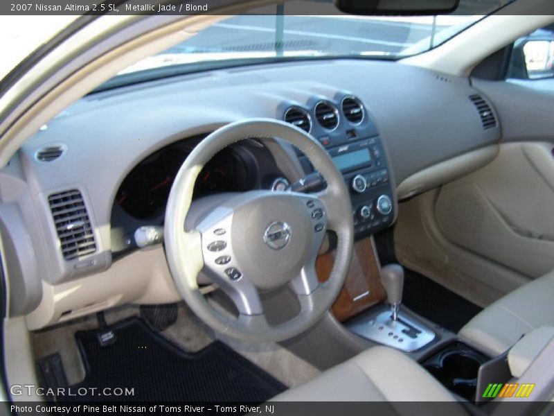 Metallic Jade / Blond 2007 Nissan Altima 2.5 SL