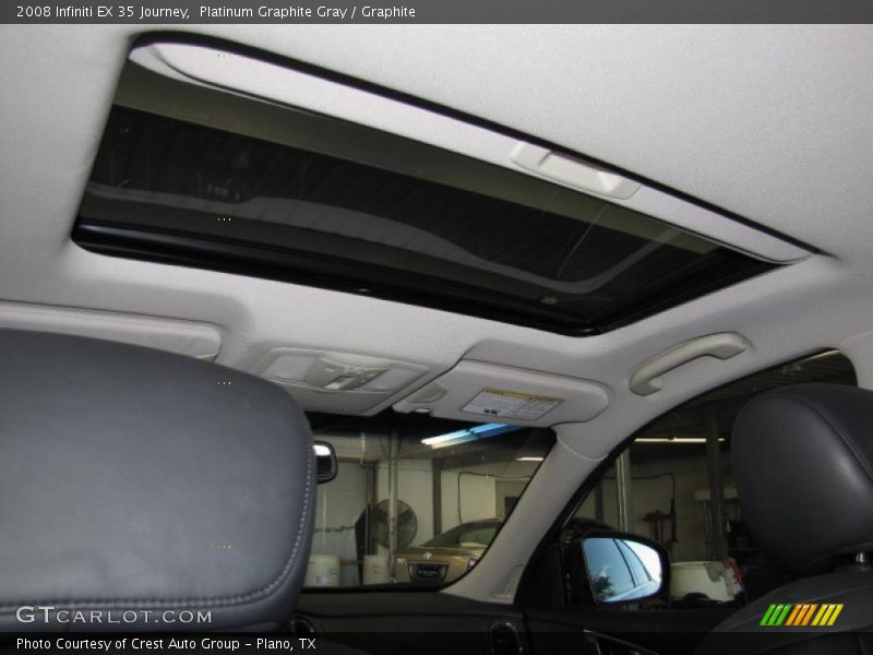 Platinum Graphite Gray / Graphite 2008 Infiniti EX 35 Journey