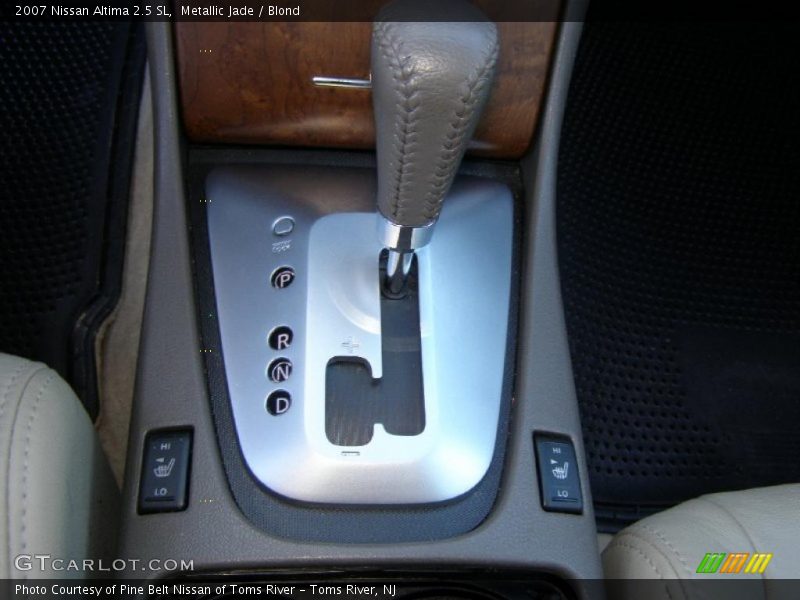 Metallic Jade / Blond 2007 Nissan Altima 2.5 SL
