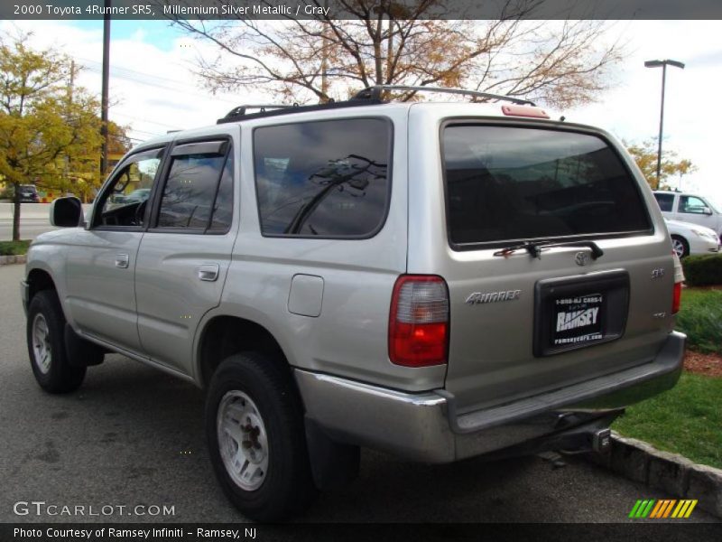 Millennium Silver Metallic / Gray 2000 Toyota 4Runner SR5