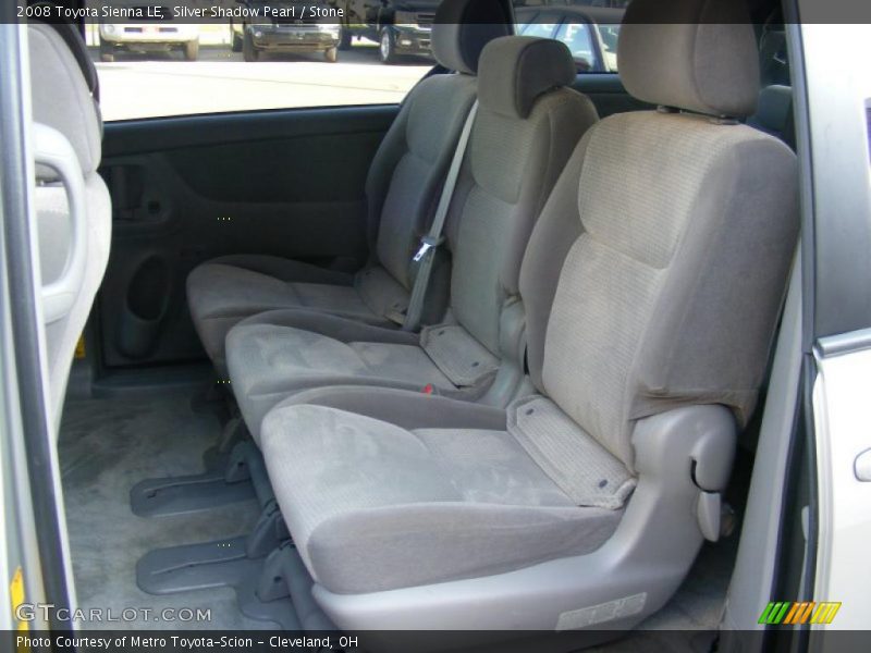 Silver Shadow Pearl / Stone 2008 Toyota Sienna LE