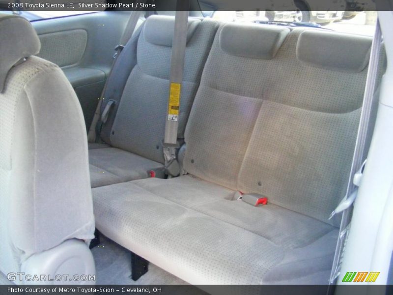 Silver Shadow Pearl / Stone 2008 Toyota Sienna LE