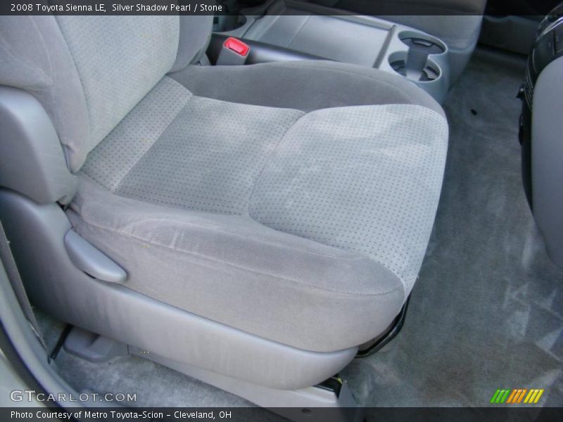 Silver Shadow Pearl / Stone 2008 Toyota Sienna LE