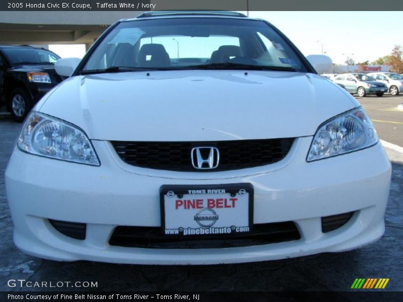 Taffeta White / Ivory 2005 Honda Civic EX Coupe