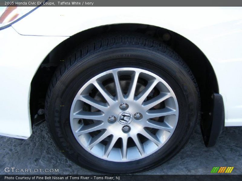 Taffeta White / Ivory 2005 Honda Civic EX Coupe