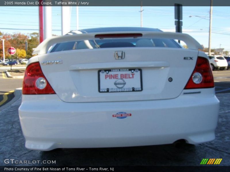 Taffeta White / Ivory 2005 Honda Civic EX Coupe