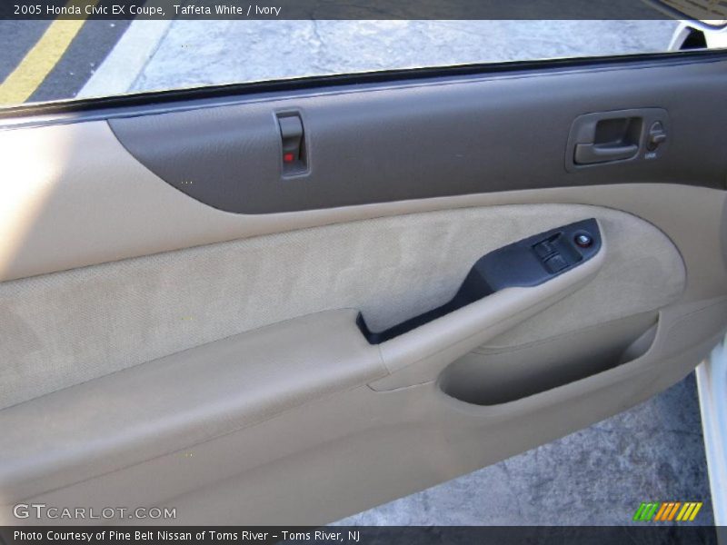 Taffeta White / Ivory 2005 Honda Civic EX Coupe