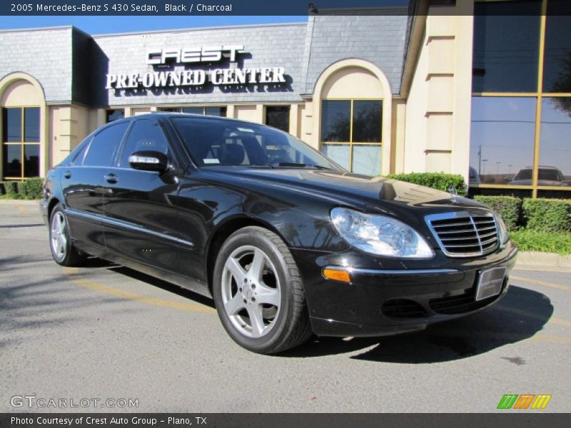 Black / Charcoal 2005 Mercedes-Benz S 430 Sedan