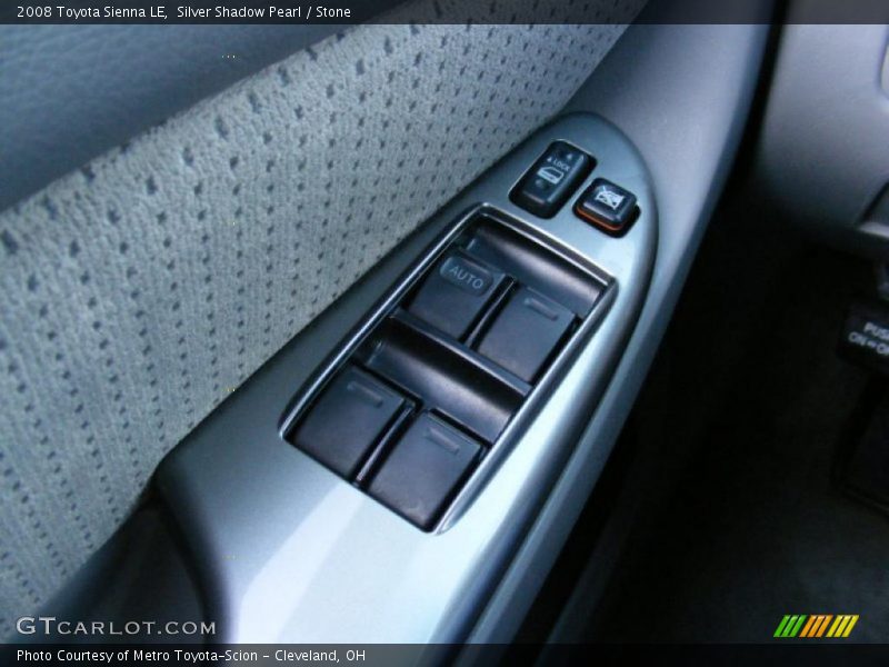 Silver Shadow Pearl / Stone 2008 Toyota Sienna LE