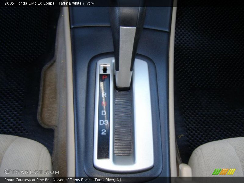 Taffeta White / Ivory 2005 Honda Civic EX Coupe