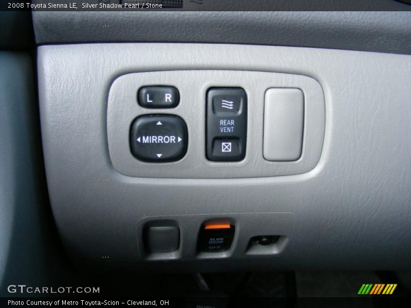 Silver Shadow Pearl / Stone 2008 Toyota Sienna LE