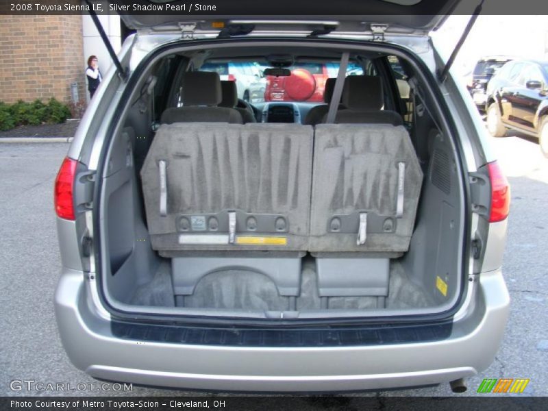 Silver Shadow Pearl / Stone 2008 Toyota Sienna LE