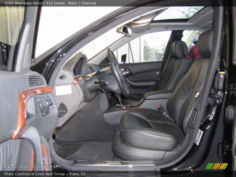 Black / Charcoal 2005 Mercedes-Benz S 430 Sedan