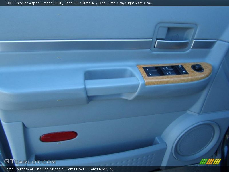 Steel Blue Metallic / Dark Slate Gray/Light Slate Gray 2007 Chrysler Aspen Limited HEMI