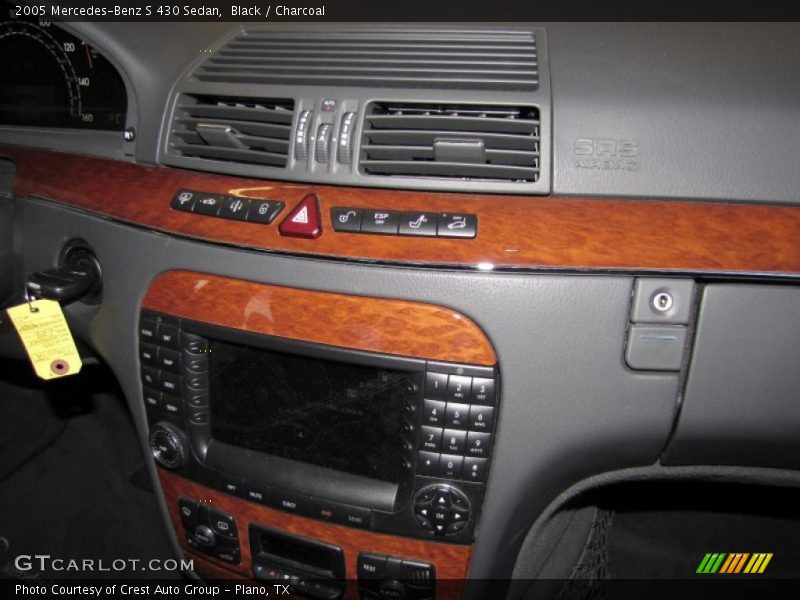 Black / Charcoal 2005 Mercedes-Benz S 430 Sedan