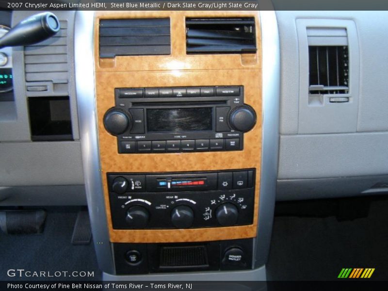 Steel Blue Metallic / Dark Slate Gray/Light Slate Gray 2007 Chrysler Aspen Limited HEMI