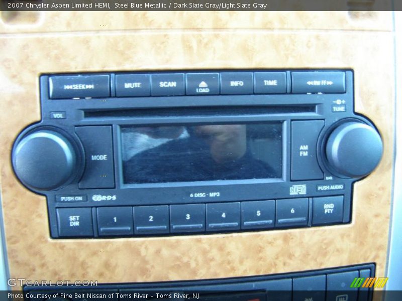 Steel Blue Metallic / Dark Slate Gray/Light Slate Gray 2007 Chrysler Aspen Limited HEMI