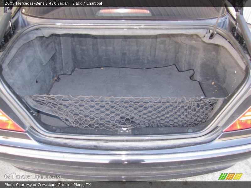 Black / Charcoal 2005 Mercedes-Benz S 430 Sedan