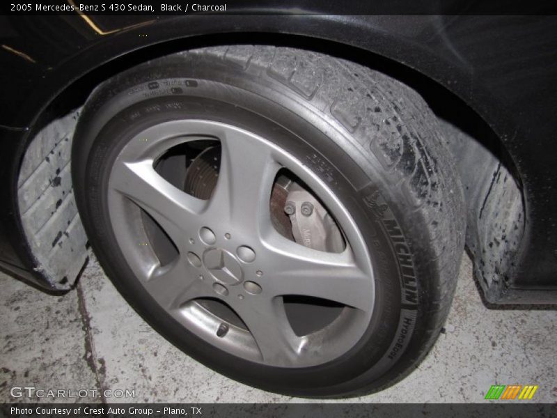 Black / Charcoal 2005 Mercedes-Benz S 430 Sedan