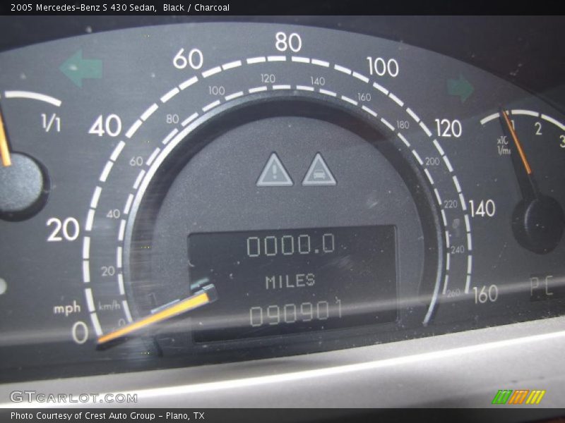 Black / Charcoal 2005 Mercedes-Benz S 430 Sedan