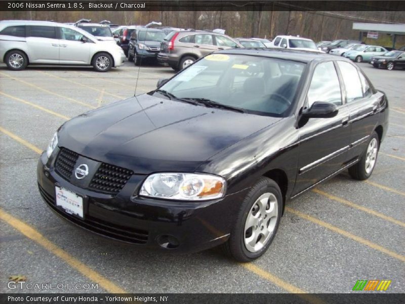 Blackout / Charcoal 2006 Nissan Sentra 1.8 S