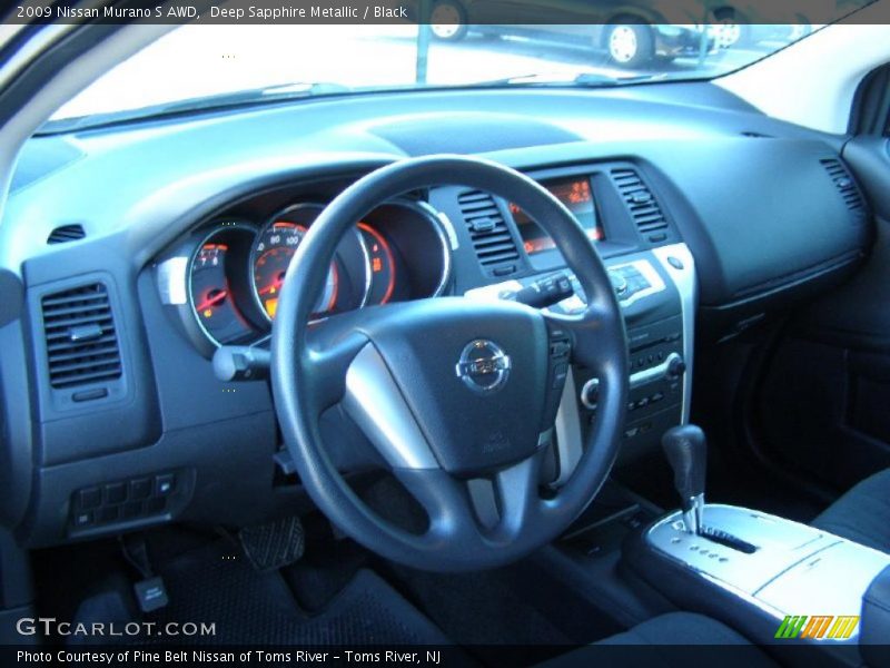 Deep Sapphire Metallic / Black 2009 Nissan Murano S AWD