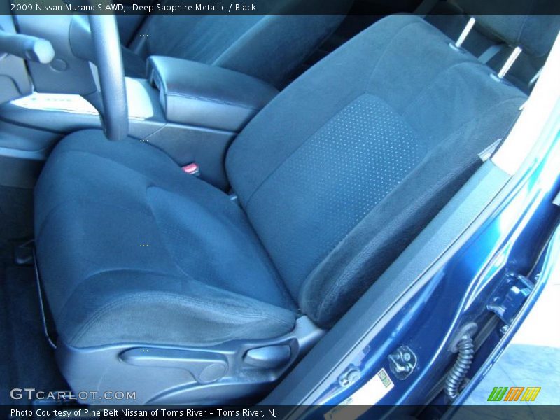 Deep Sapphire Metallic / Black 2009 Nissan Murano S AWD