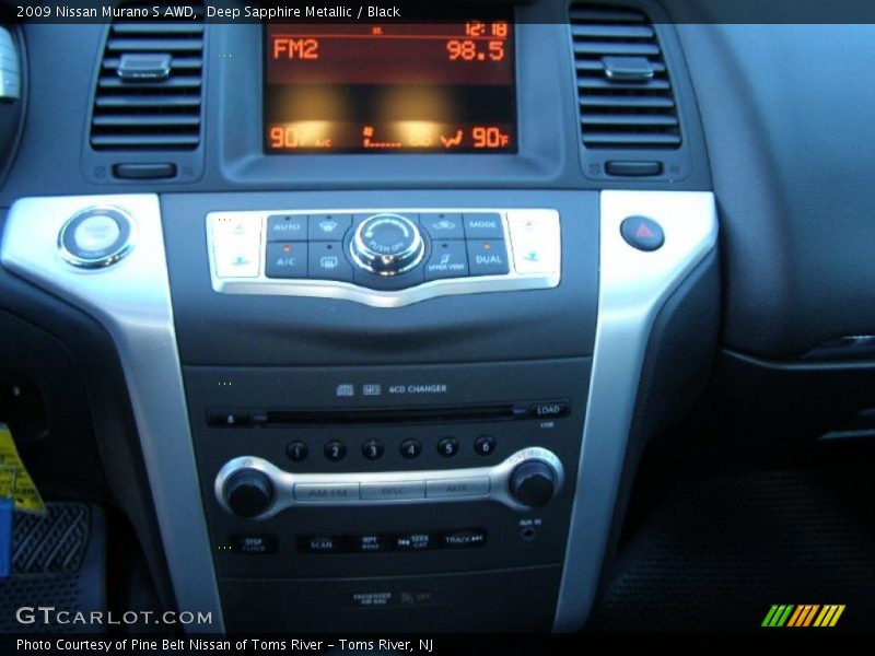 Deep Sapphire Metallic / Black 2009 Nissan Murano S AWD