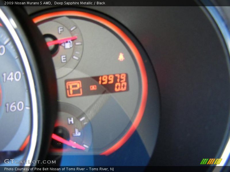 Deep Sapphire Metallic / Black 2009 Nissan Murano S AWD