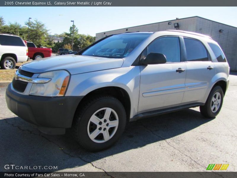 Galaxy Silver Metallic / Light Gray 2005 Chevrolet Equinox LS