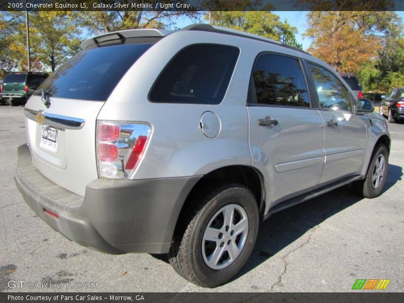 Galaxy Silver Metallic / Light Gray 2005 Chevrolet Equinox LS