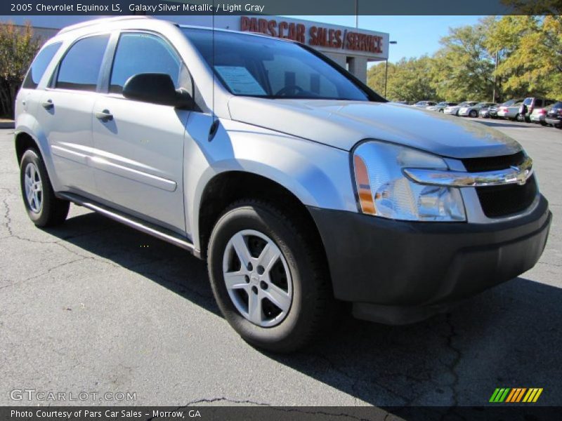 Galaxy Silver Metallic / Light Gray 2005 Chevrolet Equinox LS