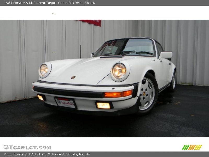 Front 3/4 View of 1984 911 Carrera Targa