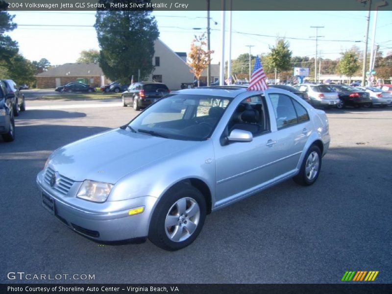 Reflex Silver Metallic / Grey 2004 Volkswagen Jetta GLS Sedan