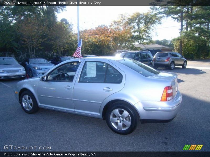 Reflex Silver Metallic / Grey 2004 Volkswagen Jetta GLS Sedan