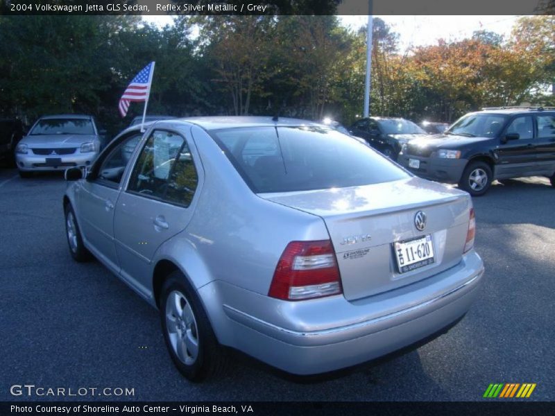 Reflex Silver Metallic / Grey 2004 Volkswagen Jetta GLS Sedan