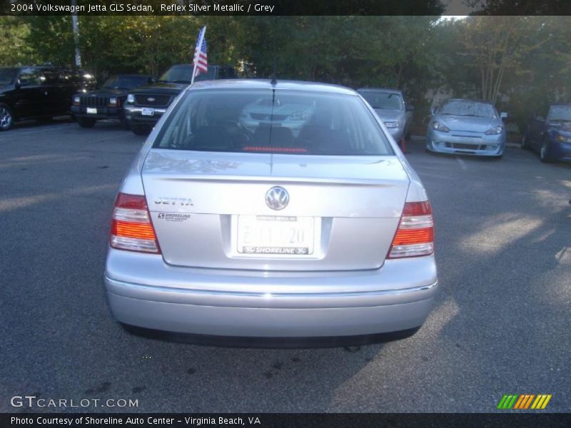 Reflex Silver Metallic / Grey 2004 Volkswagen Jetta GLS Sedan