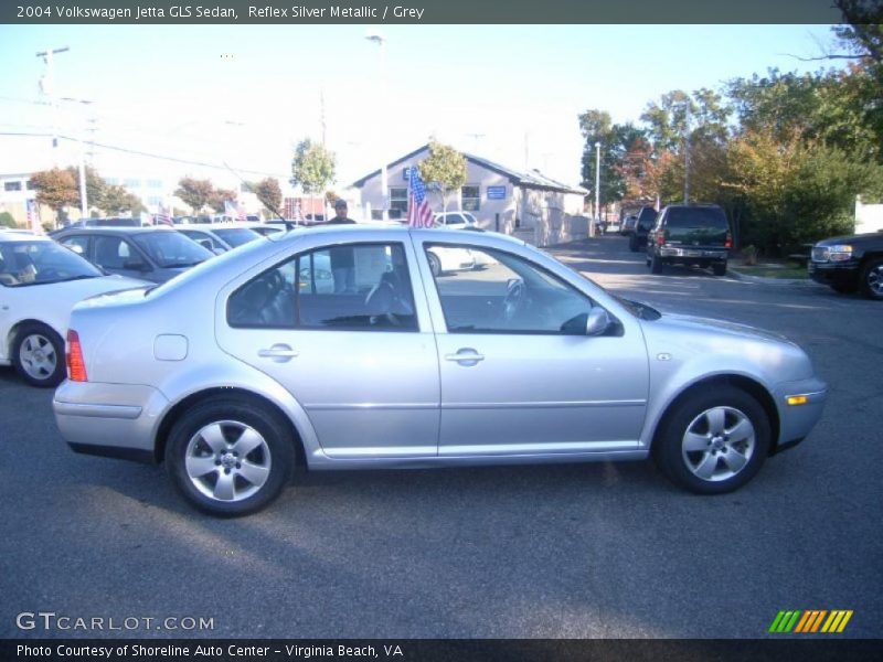 Reflex Silver Metallic / Grey 2004 Volkswagen Jetta GLS Sedan