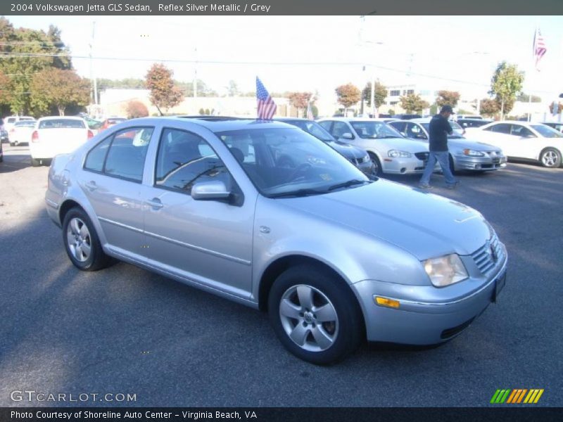 Reflex Silver Metallic / Grey 2004 Volkswagen Jetta GLS Sedan