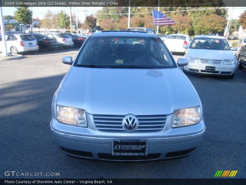 Reflex Silver Metallic / Grey 2004 Volkswagen Jetta GLS Sedan