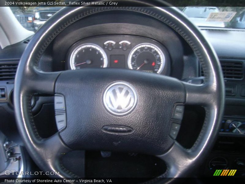 Reflex Silver Metallic / Grey 2004 Volkswagen Jetta GLS Sedan