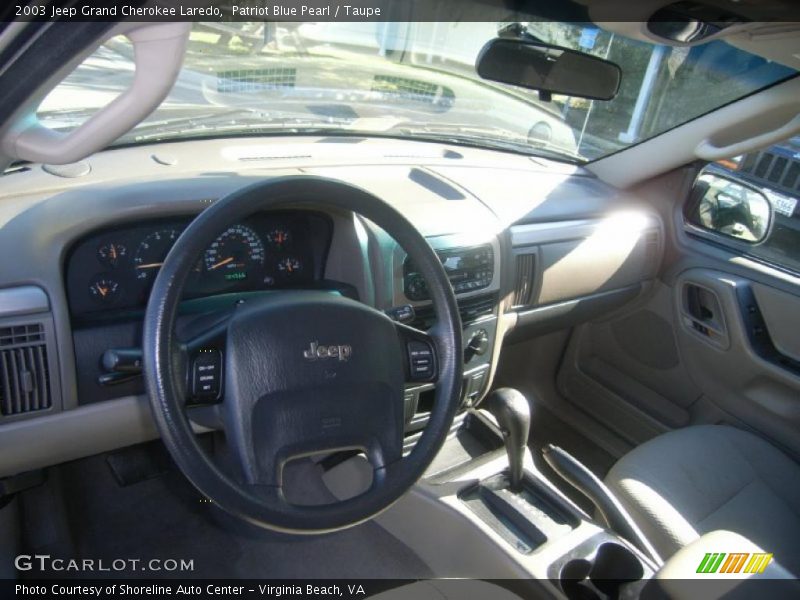 Taupe Interior - 2003 Grand Cherokee Laredo 