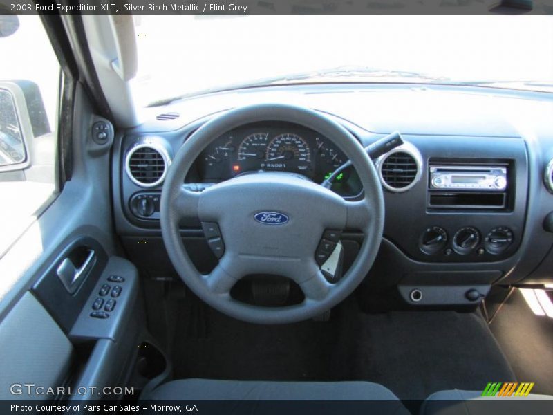 Silver Birch Metallic / Flint Grey 2003 Ford Expedition XLT