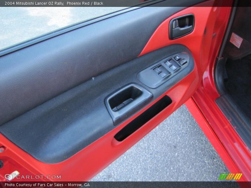 Phoenix Red / Black 2004 Mitsubishi Lancer OZ Rally