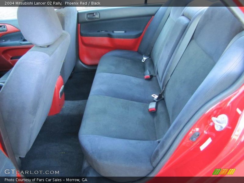 Phoenix Red / Black 2004 Mitsubishi Lancer OZ Rally