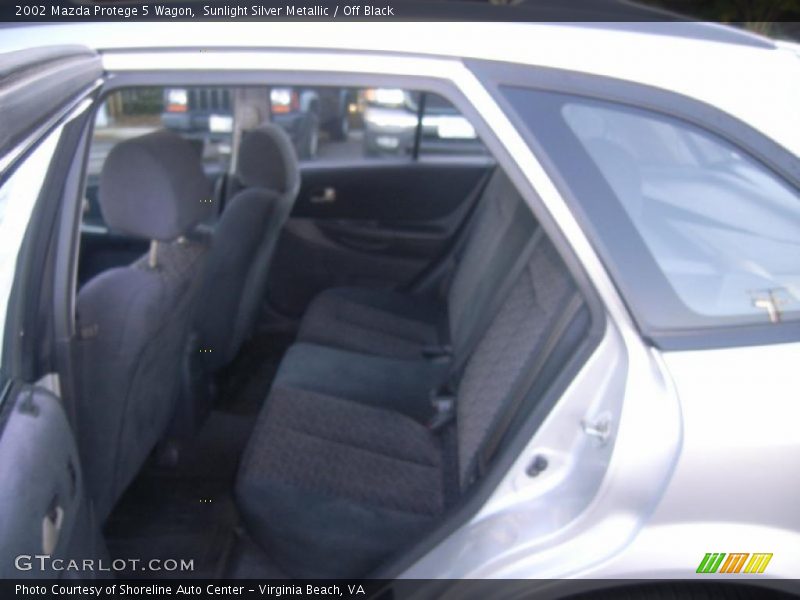 Sunlight Silver Metallic / Off Black 2002 Mazda Protege 5 Wagon