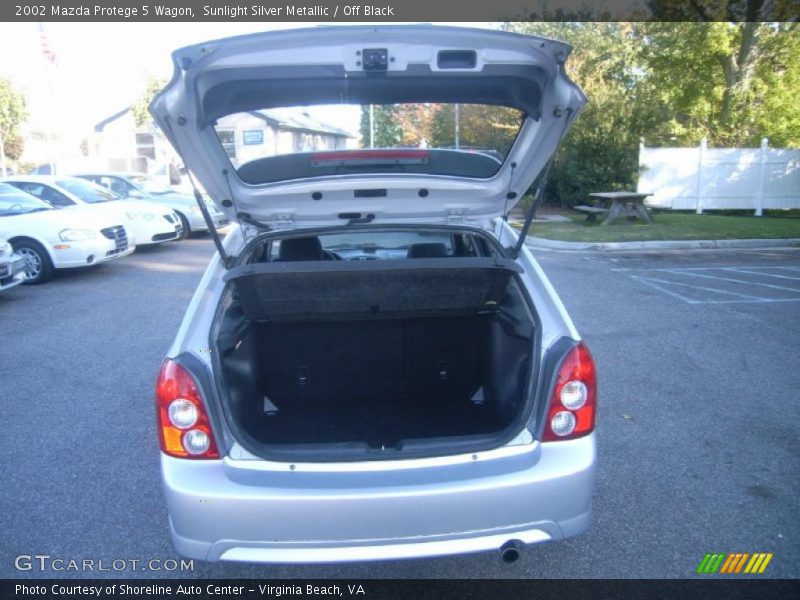 Sunlight Silver Metallic / Off Black 2002 Mazda Protege 5 Wagon