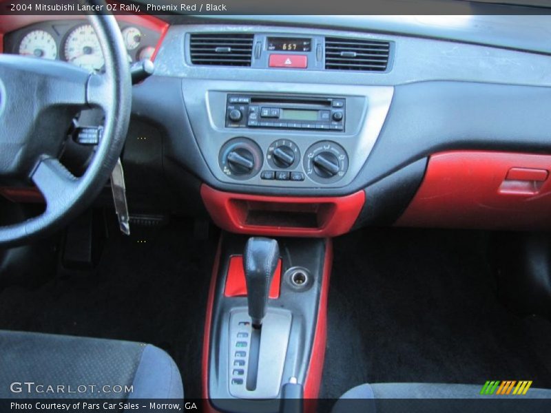 Dashboard of 2004 Lancer OZ Rally