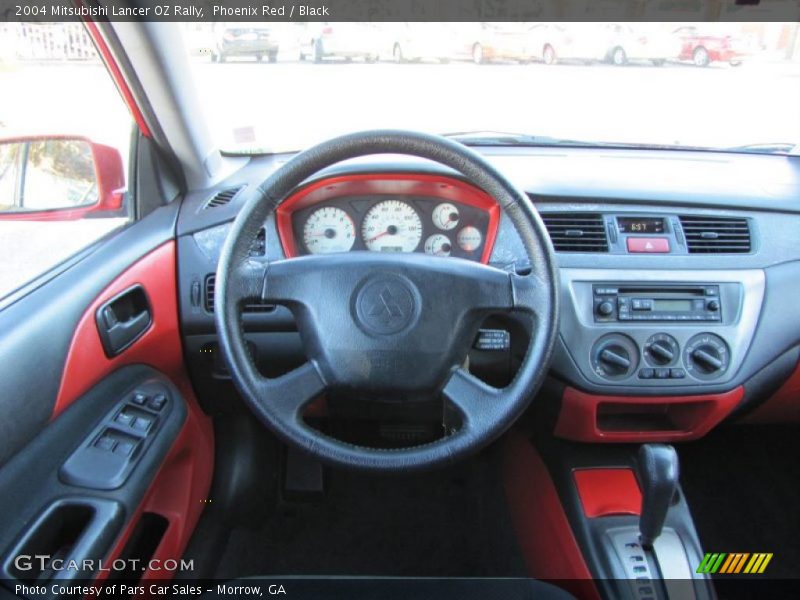 2004 Lancer OZ Rally Black Interior
