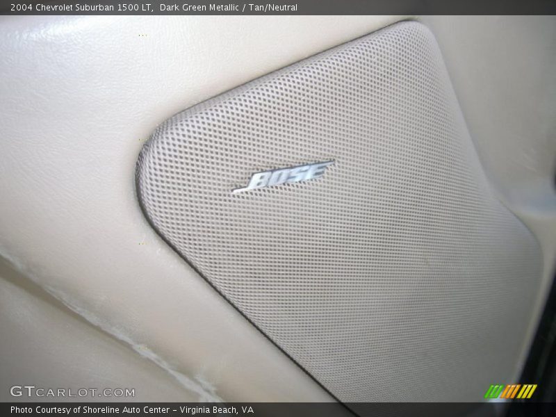 Dark Green Metallic / Tan/Neutral 2004 Chevrolet Suburban 1500 LT